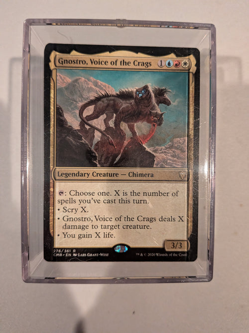 Gnostro, Voice of the Crags - Commander Deck