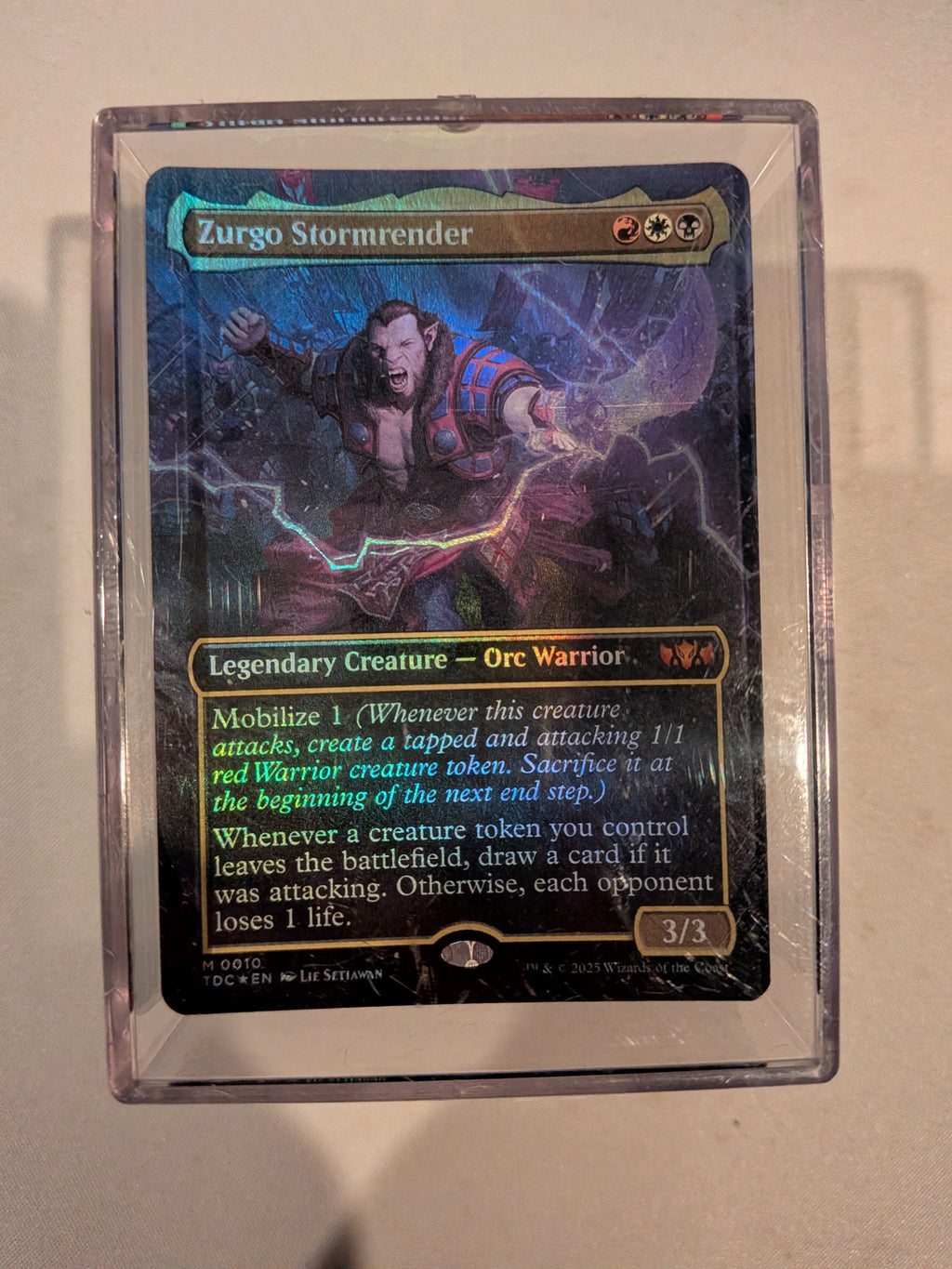 Zurgo Stormrender - Commander Deck